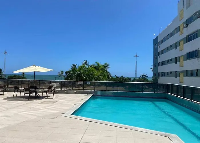 Flat Beira Mar Academia Piscina Boa Viagem Recife - Com Cafe Da Manha Opcional