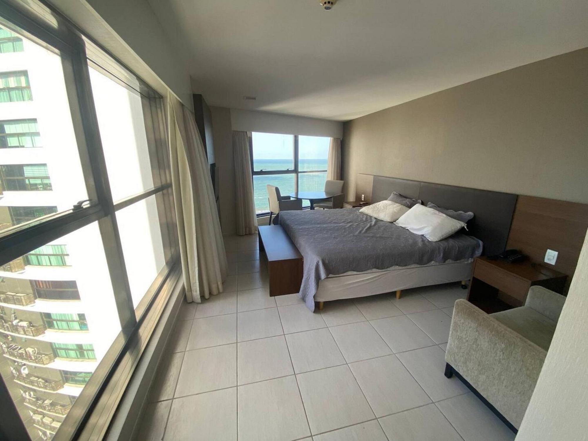 公寓 Flat Beira Mar Academia Piscina Boa Viagem - Com Cafe Da Manha Opcional Recife