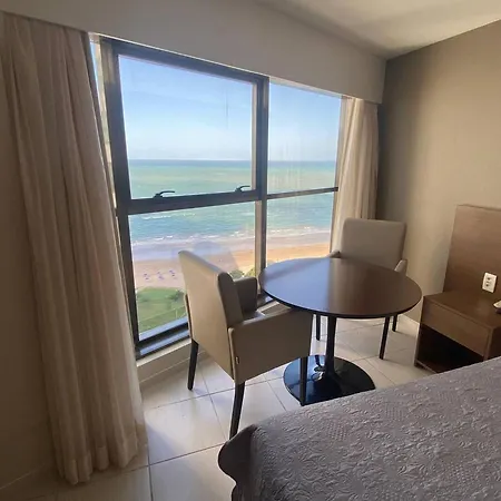 Flat Beira Mar Academia Piscina Boa Viagem Recife - Com Cafe Da Manha Opcional Apartment Exterior photo